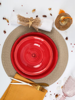 Тарелка суповая SCARLET 21см - Domenik фото 3