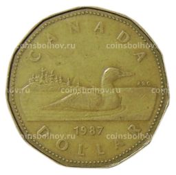 Монета 1 доллар 1987 года Канада