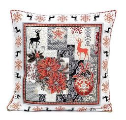 Рождественская звезда БФ - гобеленовая наволочка 32х65 см - Гобеленглавснаб фото 3