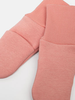 Носочки из футера Персик 0+ - Bungly фото 4