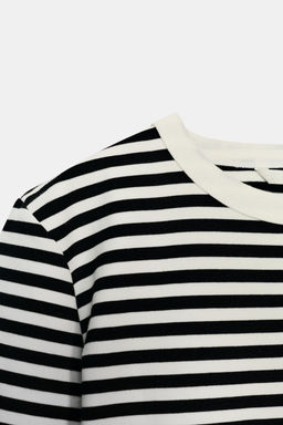 SHORT SLEEVE INTERLOCK T-SHIRT - Zara фото 18