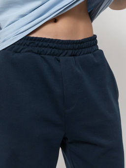 Шорты мужские в синем оттенке из интерлока - Mark formelle фото 4