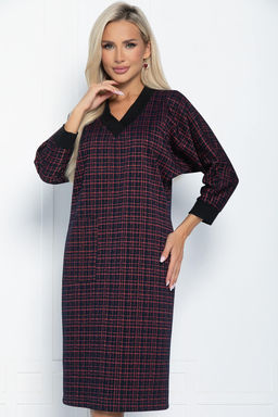 Платье Любите женщину (темно-бордовое) П11191 - Lt collection фото 10