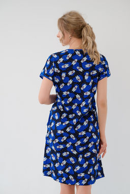 Халат женский из кулирки Надежда мишки