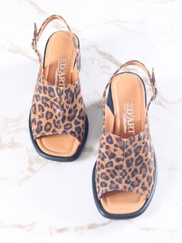Босоножки 5031.23663bl. коричневый леопард