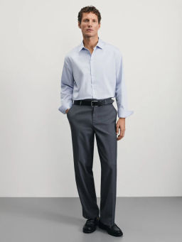 Рубашка easy iron slim fit / Zarina фото 2
