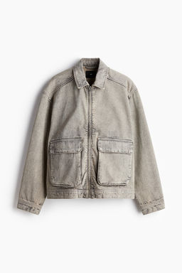 Cazadora worker en denim Loose Fit - H&m фото 5