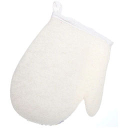 Цена за 3 шт. Мочалка-варежка для тела мягкая "Ultramarine - Полоски" комбинированная 21*16,5см