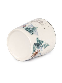 Набор десертная тарелка 20см + кружка 330мл WINTER FOREST - SIJ фото 4