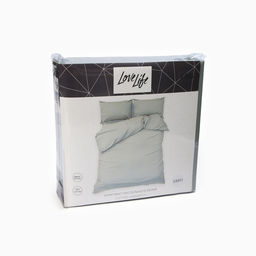 Постельное бельё LoveLife Tufting дуэт Квадрат 143*215см-2шт,230*240см,50*70см-2шт, цвет зеленый,110 г/м2  фото 6