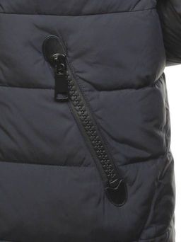 16010 NT. BLUE Пальто женское зимнее (200 гр. холлофайбер)