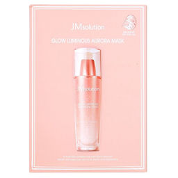 Целлюлозная маска с жемчужной пудрой - Glow Luminous Aurora Mask , 30 мл