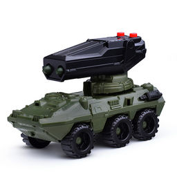 БТР "НП-02" с ракетной установкой и боеприпасами