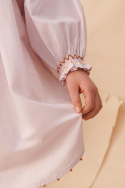 VESTIDO BORDADOS LIMITED EDITION / Malva claro - Zara фото 4