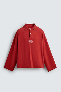 KEYRING PRINT RUGBY POLO SHIRT - Zara фото 15