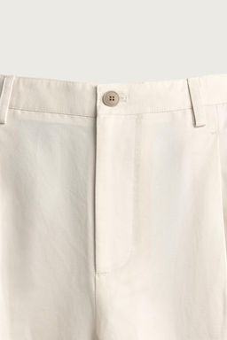 PANTAL?N RELAXED FIT PLIEGUES / Crudo - Zara фото 7