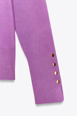 BASIC PLAIN KNIT SWEATER - Zara фото 8