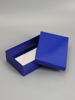 Цена за 5 шт. Коробка складная «Синяя», 30 х 20 х 9 см