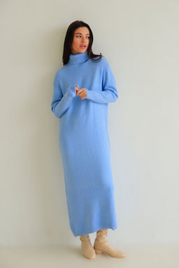 Martichelli Уценка Платье вязаное голубое