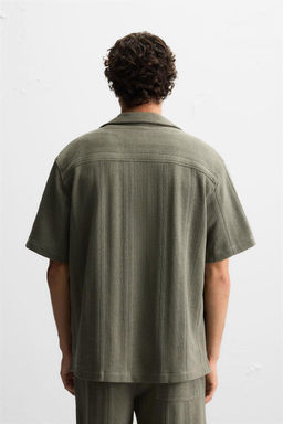 TEXTURED JACQUARD SHIRT - Zara фото 4
