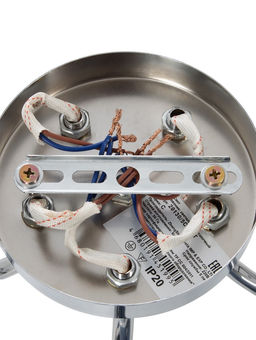 Люстра ЭкономСвет 20130/5CR, 5×40 Вт, E27, 50×50×20 см, цвет хром