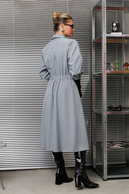 Платье Anastasia 1229.2 французский серый фото 3