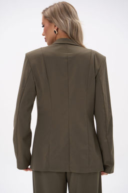 Костюм  тройка Мэдди (хаки)