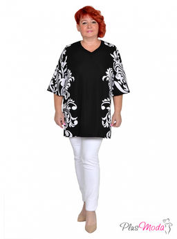 Туника Модель №1801 размеры 44-84 - Plusmoda фото 15