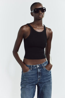 RIBBED CROP TOP - Zara фото 10
