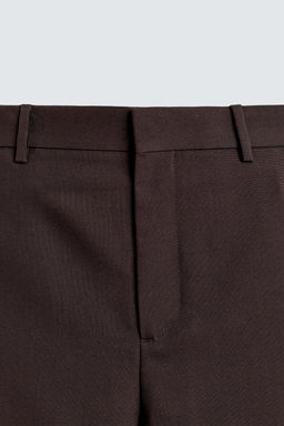 WOOL SUIT TROUSERS - Zara фото 8