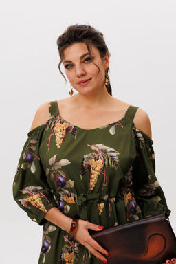 Платье ANELLI 1615 виноградная лоза