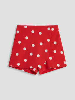 Minnie Mouse Bask?l? K?z ?ocuk ?ort Etek