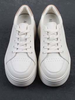 03-YC457-1 BEIGE Кроссовки женские (натуральная кожа)