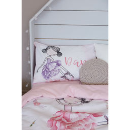 Постельное бельё Этель 1.5 сп Flower dancer 143х215 см, 150х214 см, 50х70 см -1 шт,100% хлопок, бязь  фото 12