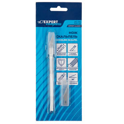 Expert Complete Нож-скальпель канцелярский с 5 доп лезвиями ECKn-001 142 мм 8 мм 38 мм ECKn-001