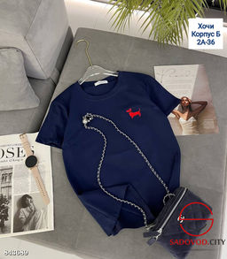 Футболка женская из хлопка