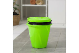 Ведро Лайт 5л с крышкой арт. РД 10033063, 10033075, 10033050 РАДИАН