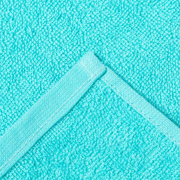 Салфетки махровые декоративные Этель Spa day, 4 шт., 30?30 см, хлопок 100%, голубые, жёлтые