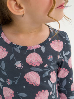 Платье Эля тюльпаны в дымке - Sovalina фото 27