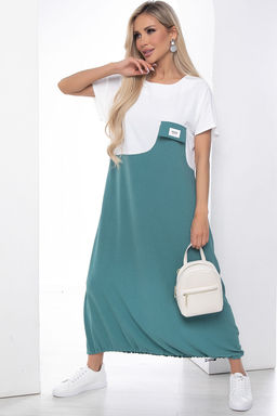 Платье Скай (олива) П8932