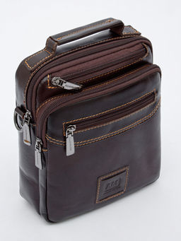 Сумка 10099-2AM d.brown Allan Marco