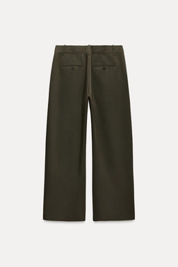 ZW COLLECTION STRAIGHT-FIT TROUSERS - Zara фото 17