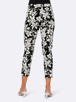 Брюки 7/8, черные-экрю - Ashley brooke фото 4