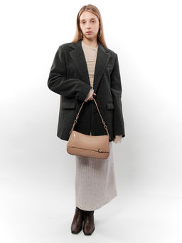 LACCOMA сумка TH1099-2-капучинно натуральная кожа полиэстер