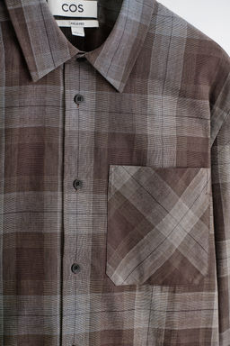 CAMISA DE CUADROS DE ALGOD?N CEPILLADO - H&m фото 7