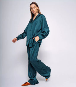 Костюм #КТ757, изумрудный - Dommod фото 2