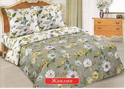 Постельное белье - Поплин Deluxe Жаклин Евро