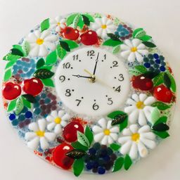 Настенные часы Дары лета - Стрекоза фото 3