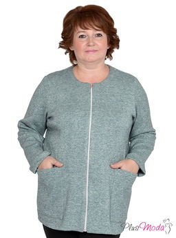 Жакет Модель №669 размеры 44-84 - Plusmoda фото 2