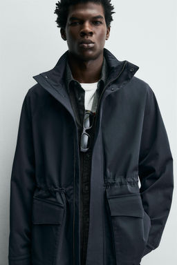 RELAXED FIT PARKA - Zara фото 14